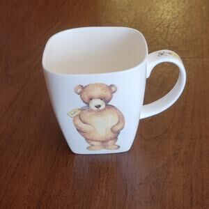 Crown Trent Bone China Mug Cup Teddy Bear Design Austin Chester Fletcher
